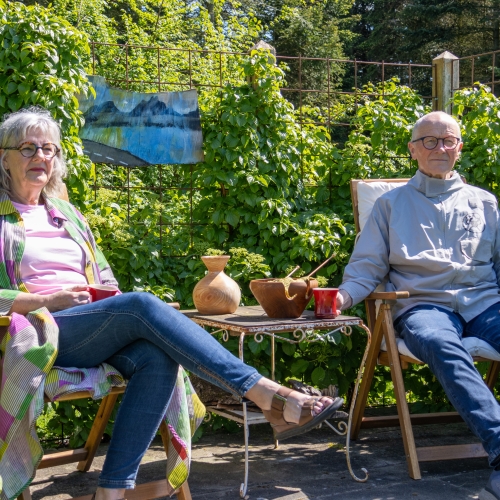 Du finder mange hjørner og kroge hvor du kan få en pause.